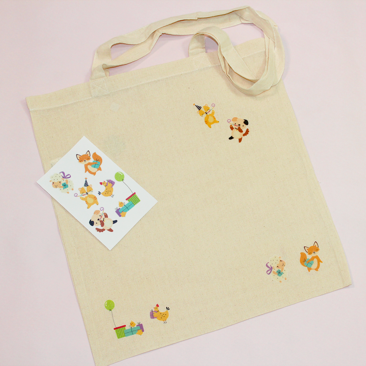 Tattoo Textile Animaux anniversaire