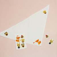 Tattoo Textile Animaux fôret 1