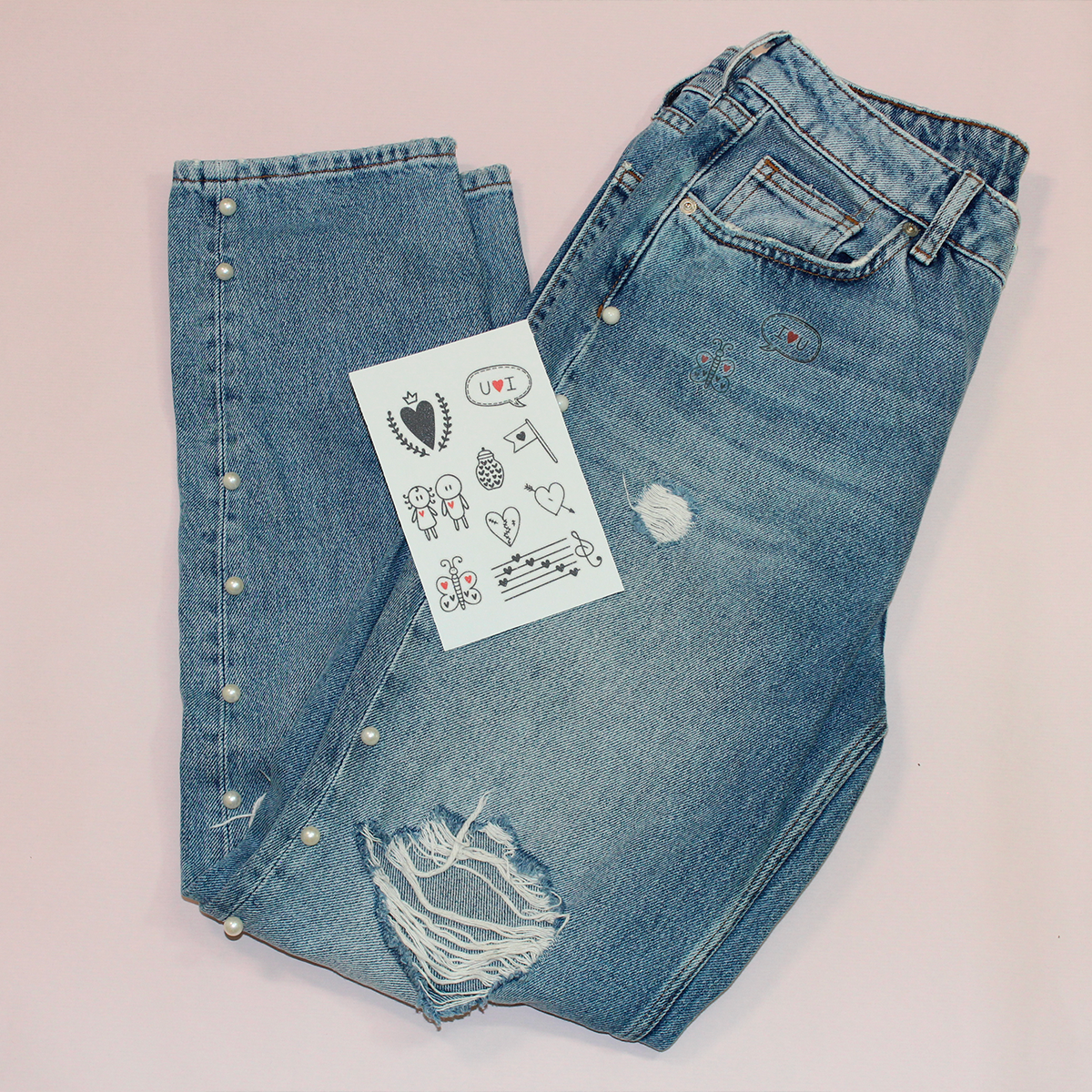 Tattoo Textile Amour 2