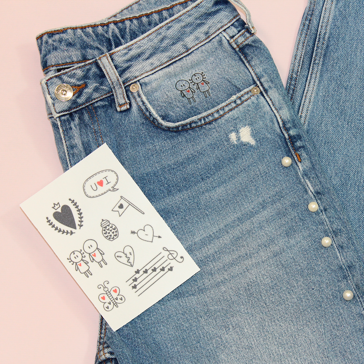 Tattoo Textile Amour 2