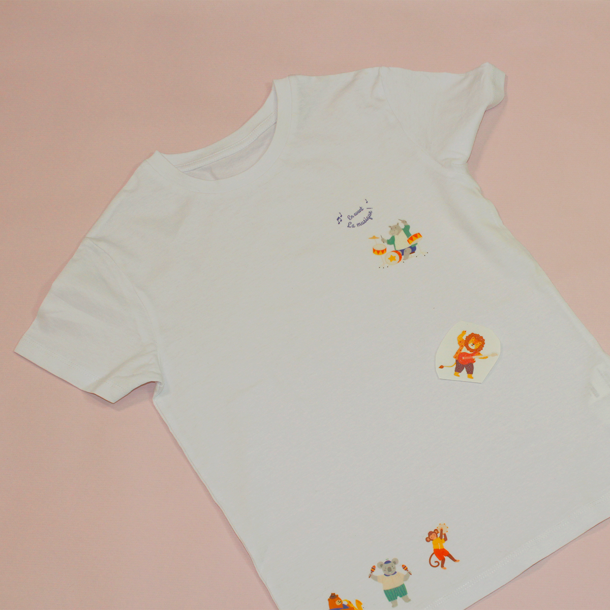 Tattoo Textile Animaux musique 1