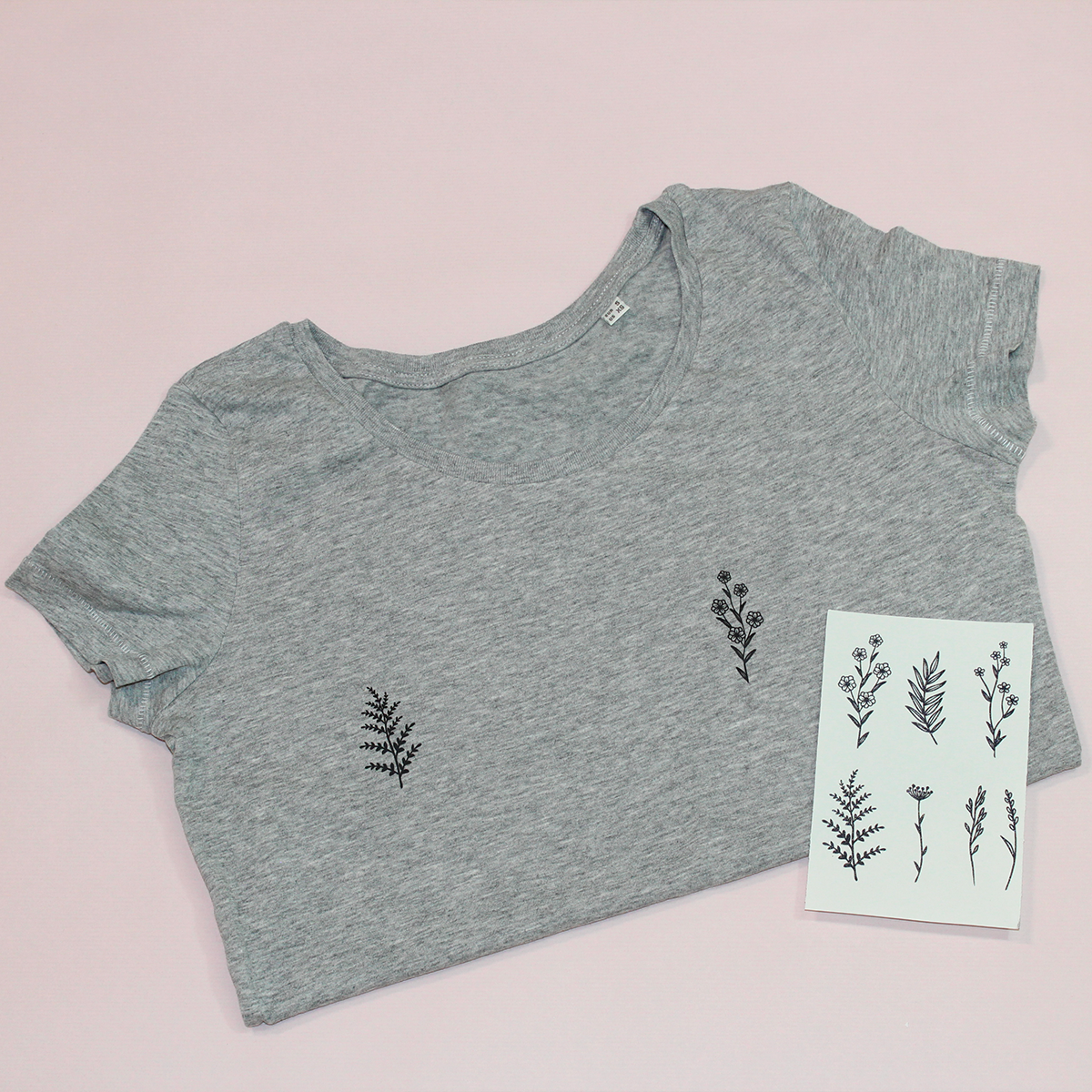 Tattoo Textile Fleurs fines 1