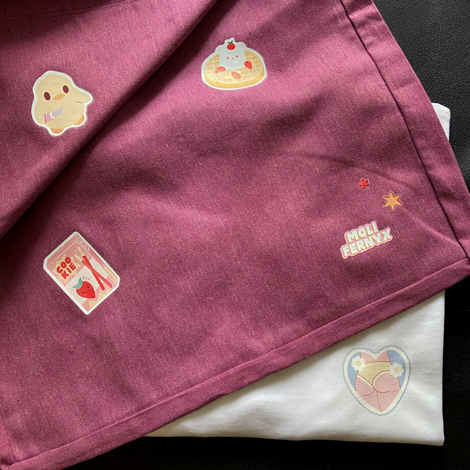 Planche de Tatouages Textile Moli