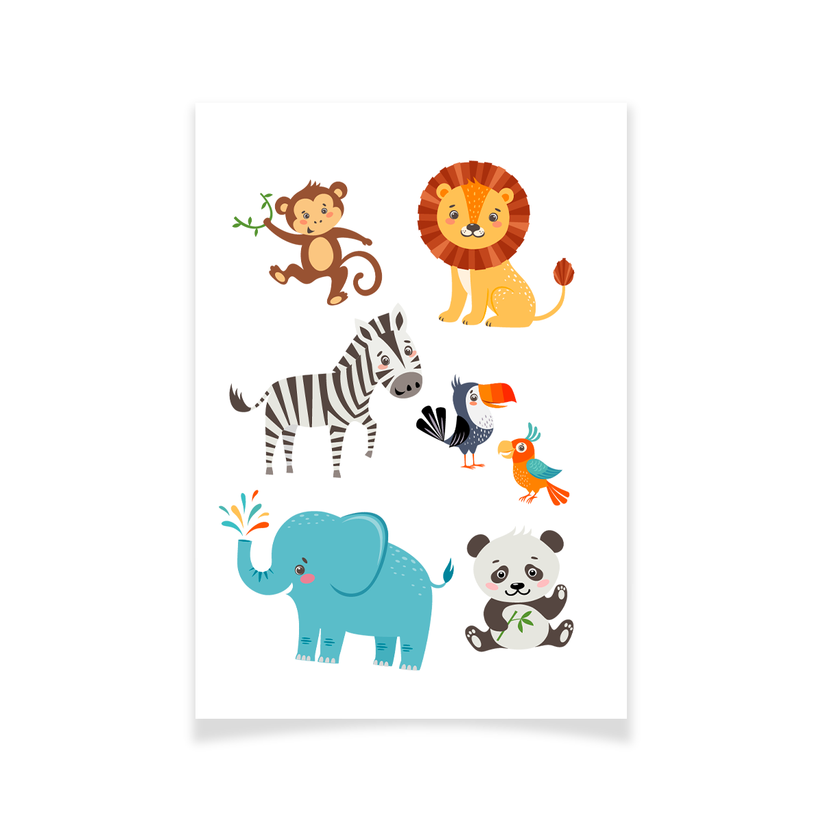 Tattoo Textile Animaux savane 3