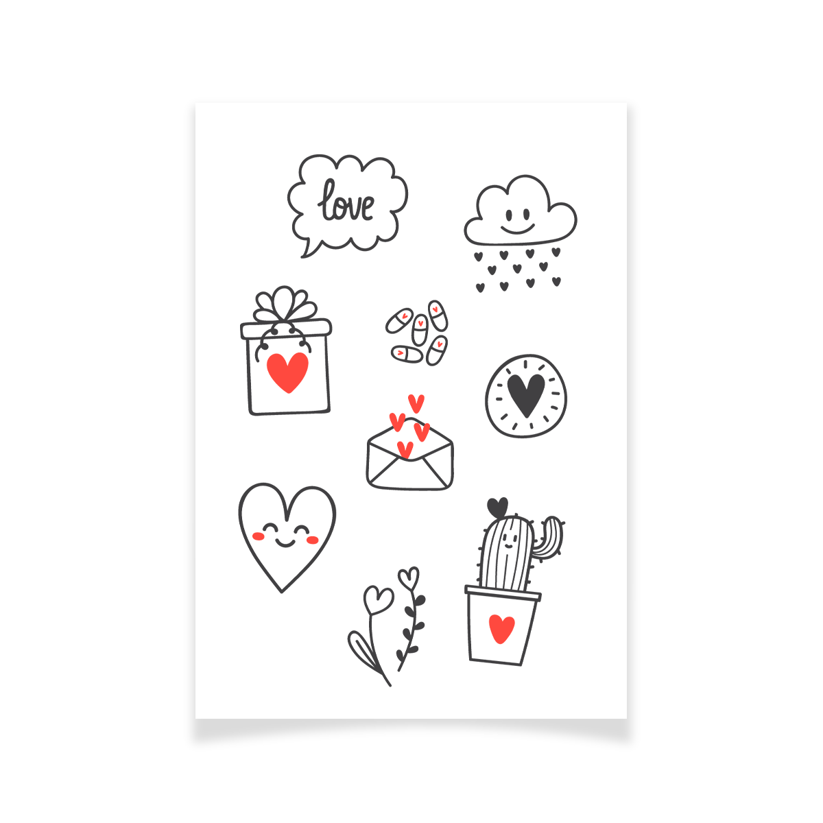 Tattoo Textile Amour 1