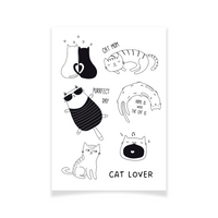 Tattoo Textile Cat lover 1