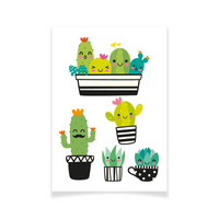 Tattoo Textile Cactus