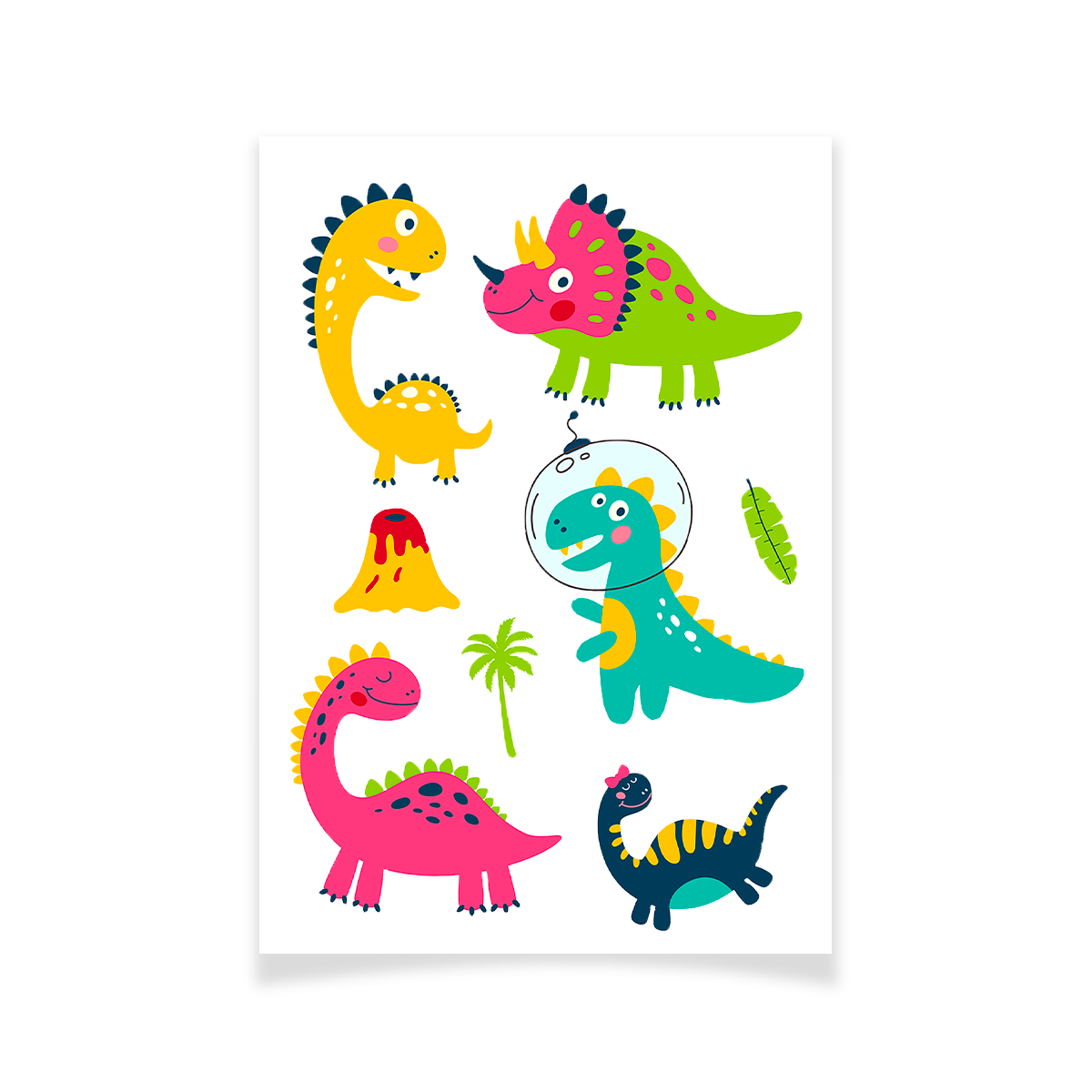 Tattoo Textile Dinosaures 2
