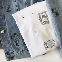 Planche de Tatouages Textile Russie #1