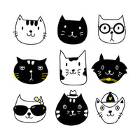 Tatouages Textile Chats