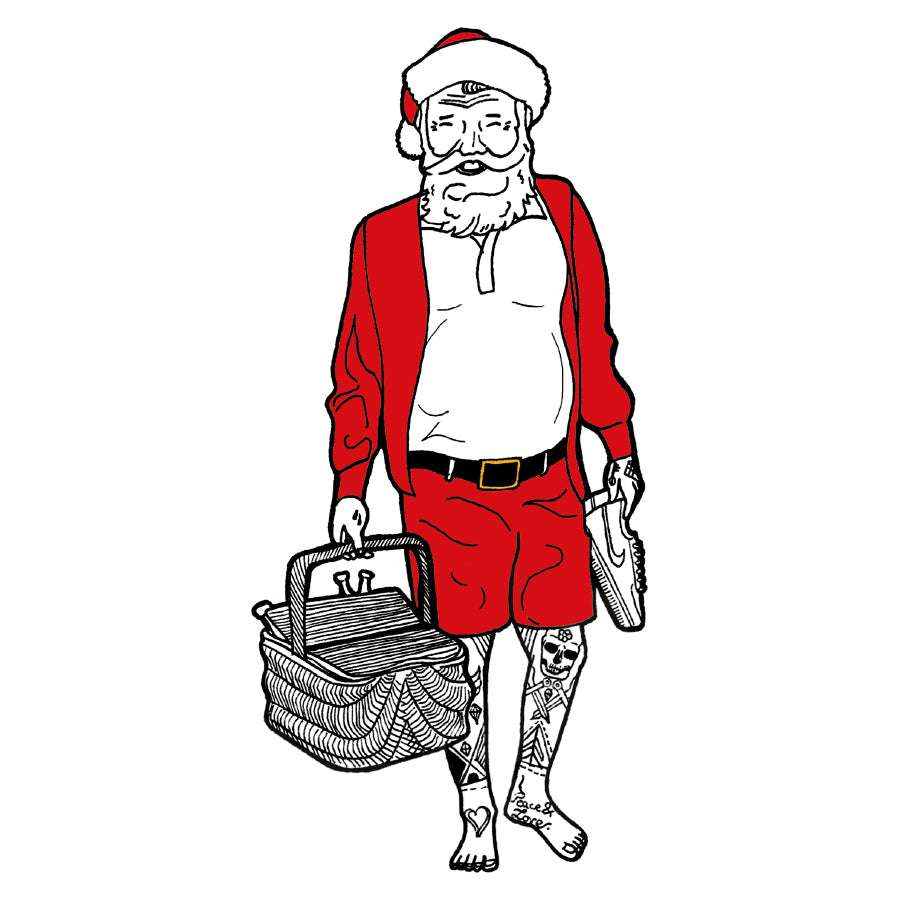 Tatouage Textile Santa
