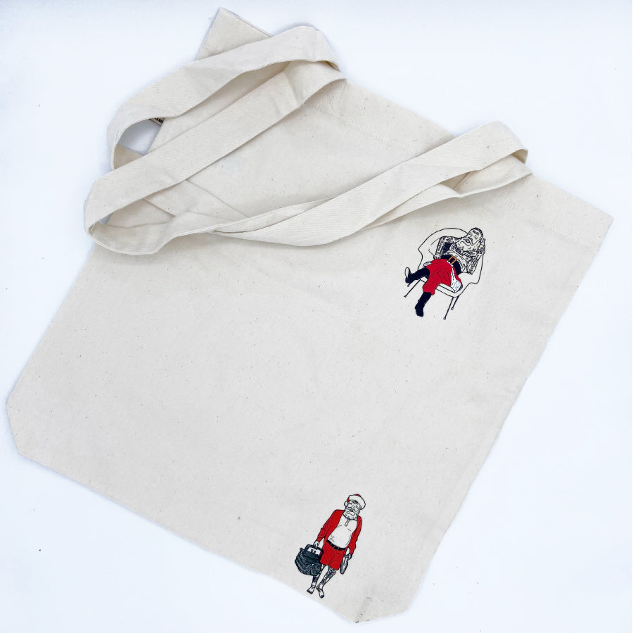 Tatouage Textile Santa