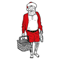 Tatouage Textile Santa