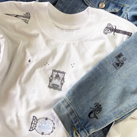 Tatouage Textile Couteau russe