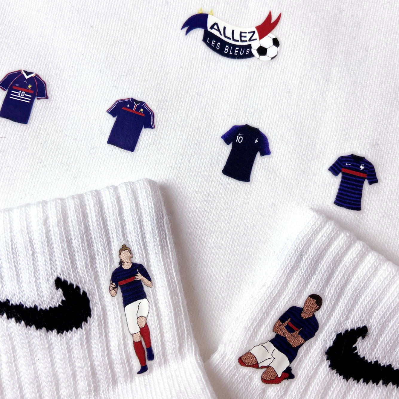 Planche de Tatouages Textile Euro 2021