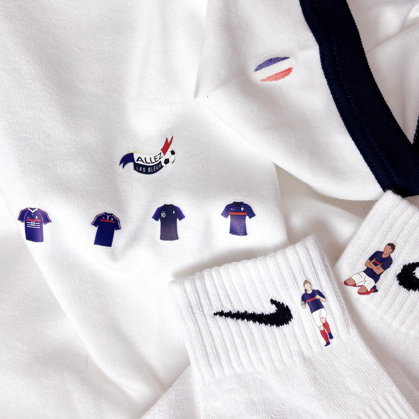 Planche de Tatouages Textile Euro 2021