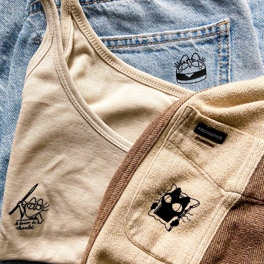 Planche de Tatouages Textile Le Clos