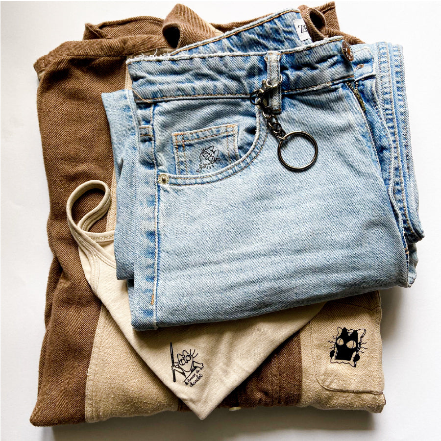 Planche de Tatouages Textile Le Clos