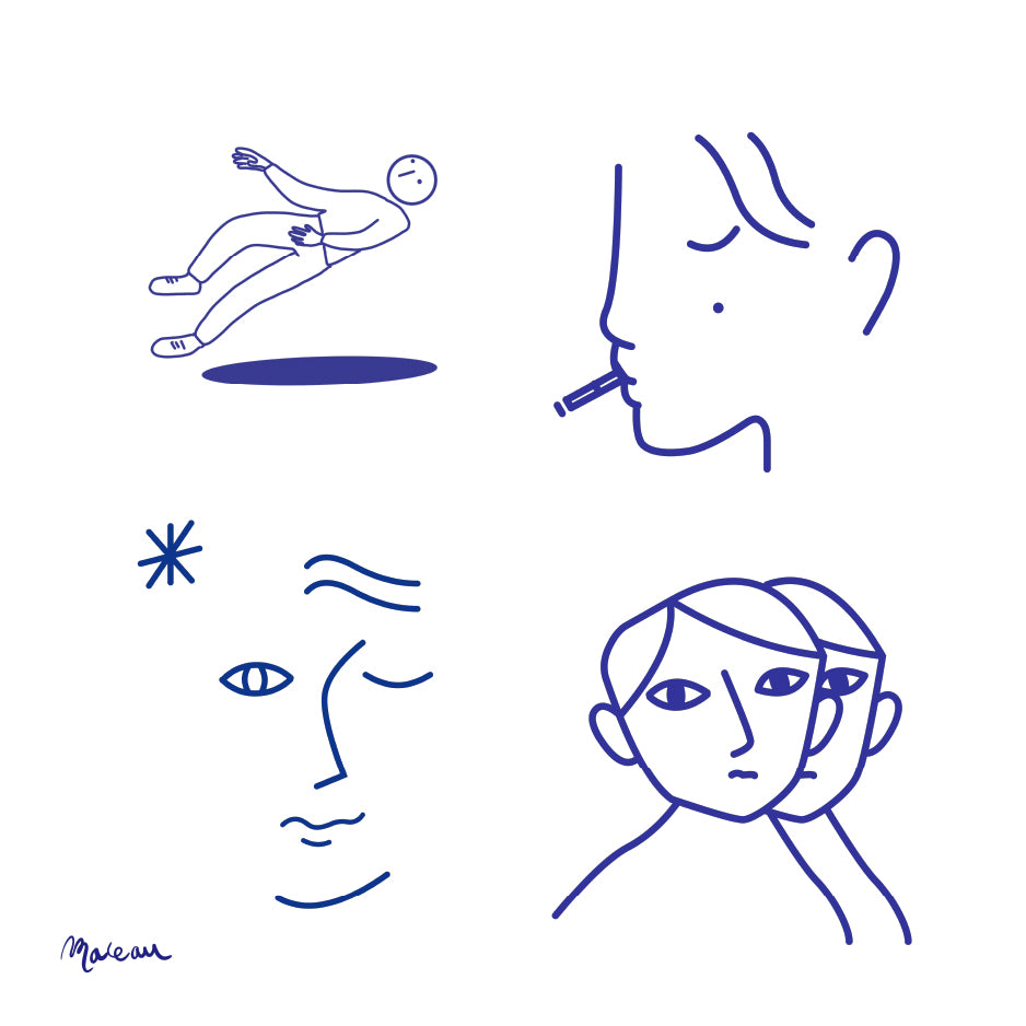 Planche de Tatouages Textile Maceau #1