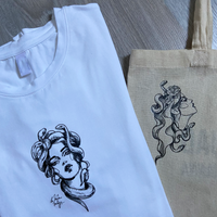 Tatouage Textile Médusa #1