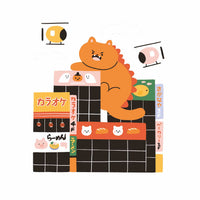 Tatouage Textile Catzilla