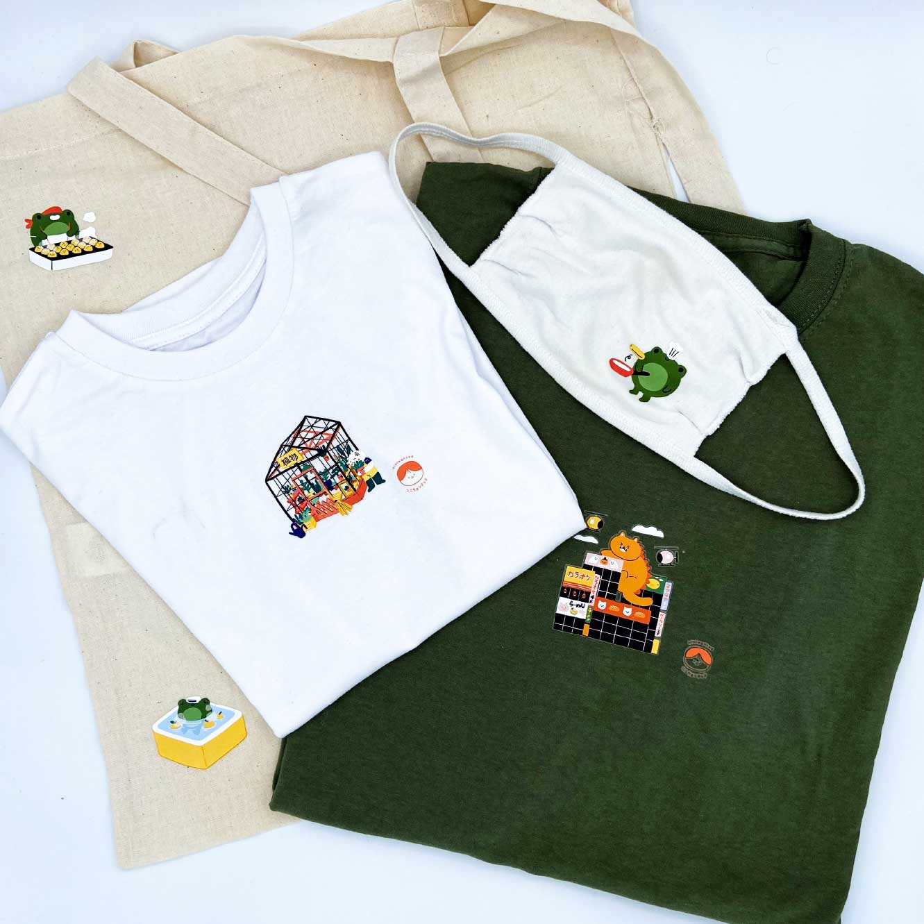 Tatouage Textile Greenhouse