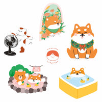 Planche de Tatouages Textile Shiba