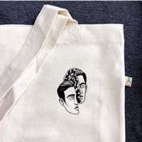 Tatouage Textile Visage fendu