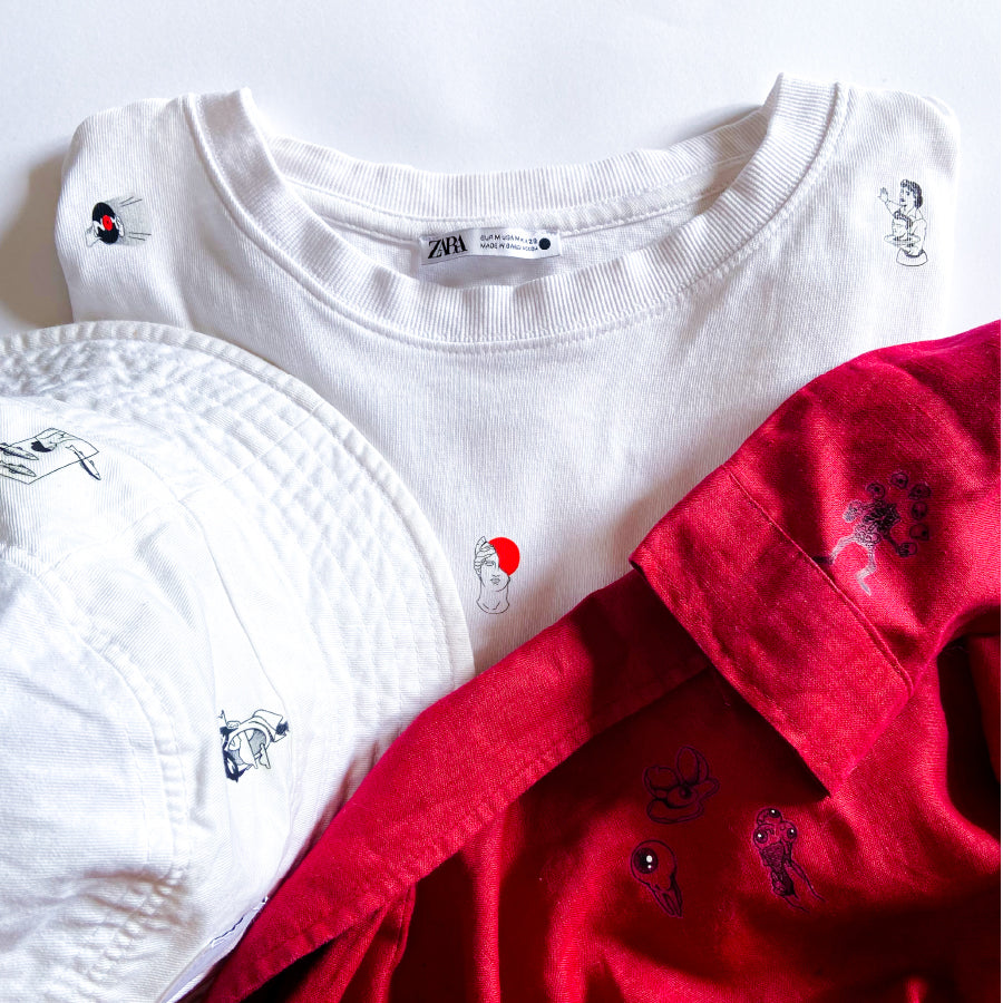 Planche de Tatouages Textile Penny #3