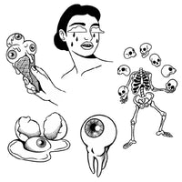 Planche de Tatouages Textile Penny #3