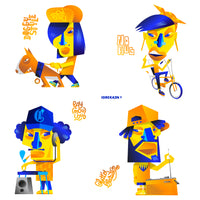 Planche de Tatouages Textile Igreka2n #1