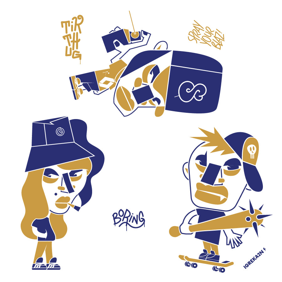 Planche de Tatouages Textile Igreka2n #2