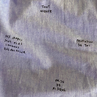 Planche de Tatouages Textile Words #1