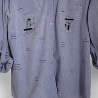 Planche de Tatouages Textile Words #2