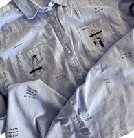 Planche de Tatouages Textile Words #2