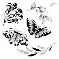 Planche de Tatouages Textile Joey