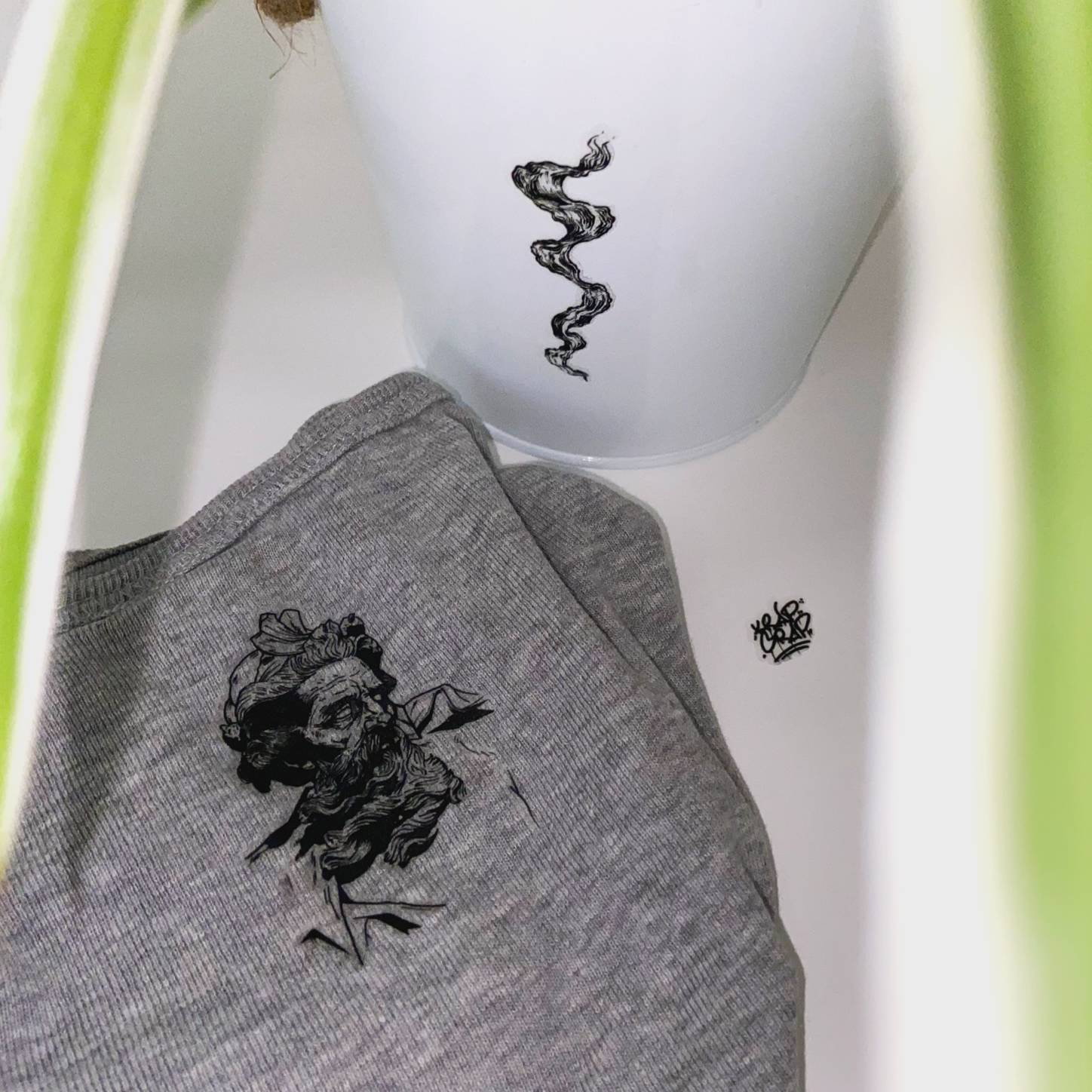 Planche de Tatouages Textile Krapcrap