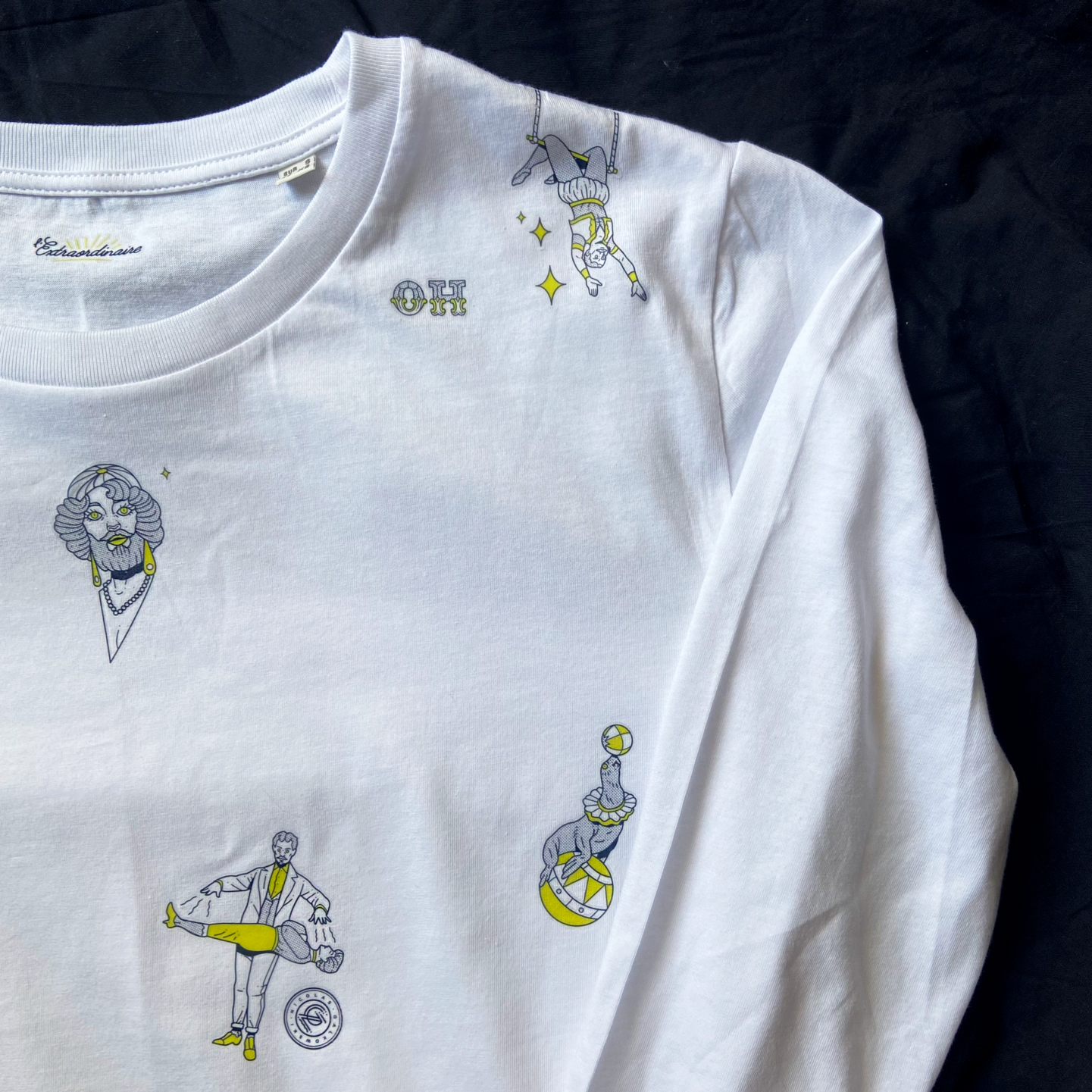 Planche de Tatouages Textile Cirque