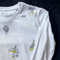 Planche de Tatouages Textile Cirque