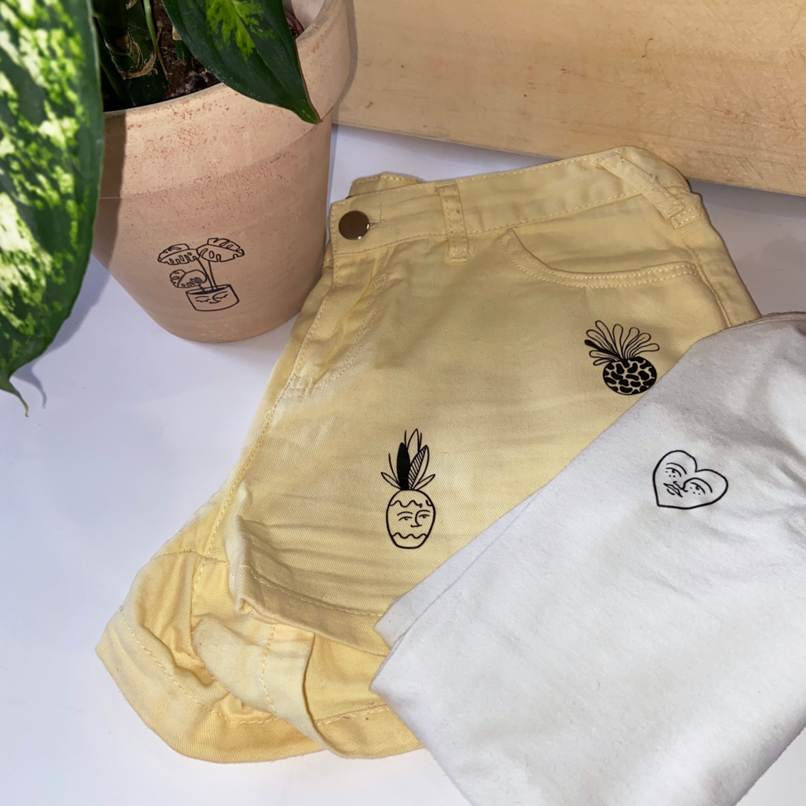 Planche de Tatouages Textile Sojary