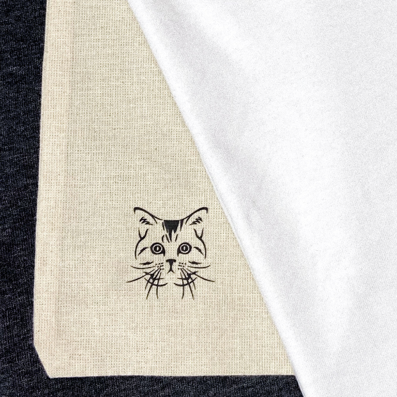 Planche de Tatouages Textile Chats