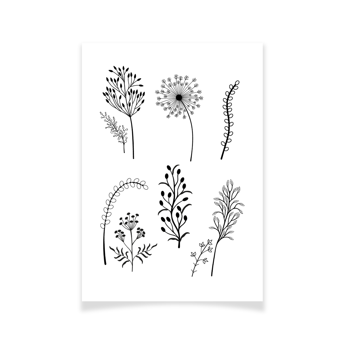 Tattoo Textile Fleurs fines 2